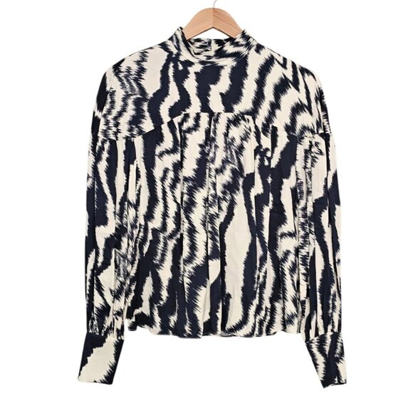 Women's - Ted Baker Nuuras Batwing Sleeve Blouse, Size 1 (US 4) - Picture 2 of 10